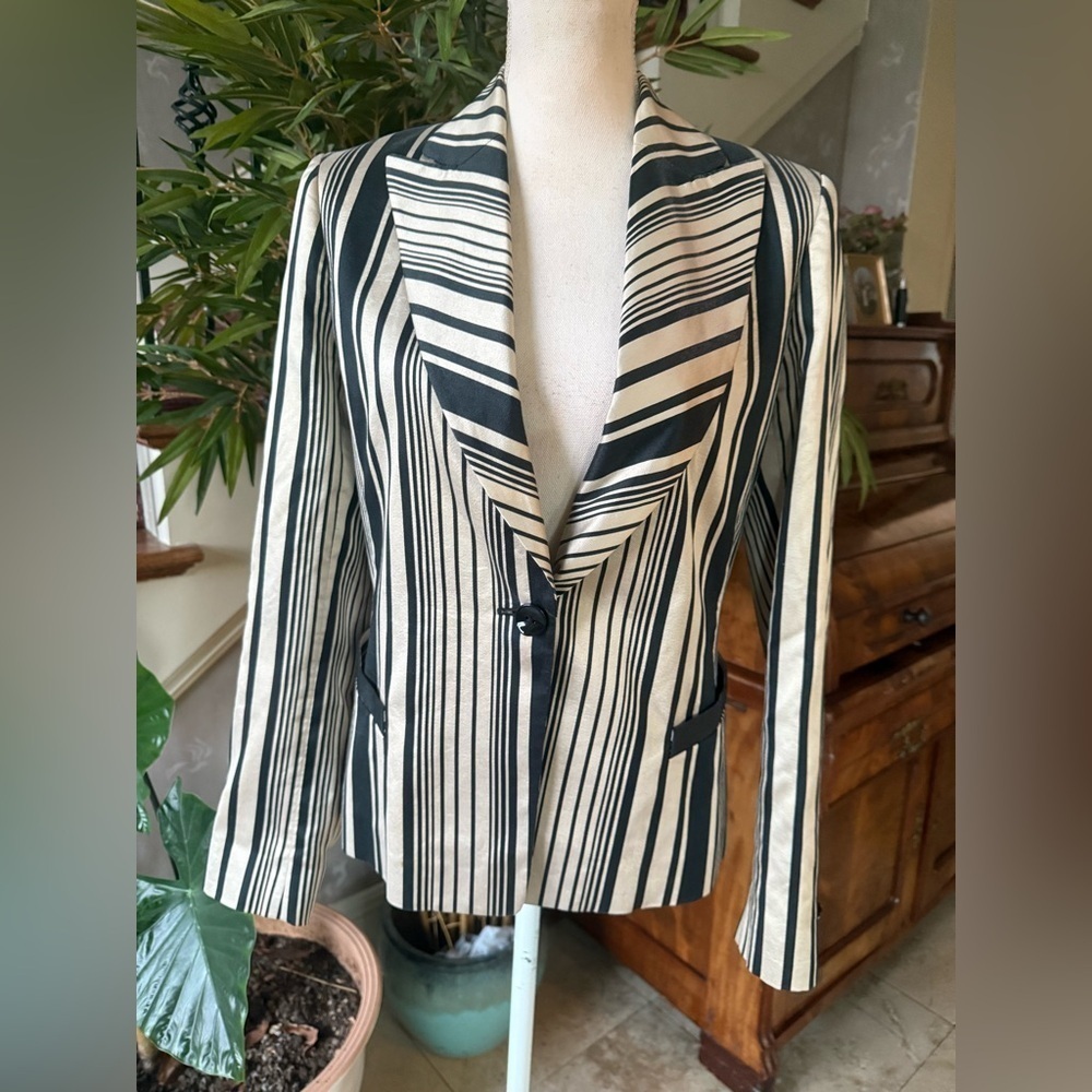 Dana Buchman ladies long sleeve jacket/blazer size 8 good condition - Picture 5 of 15